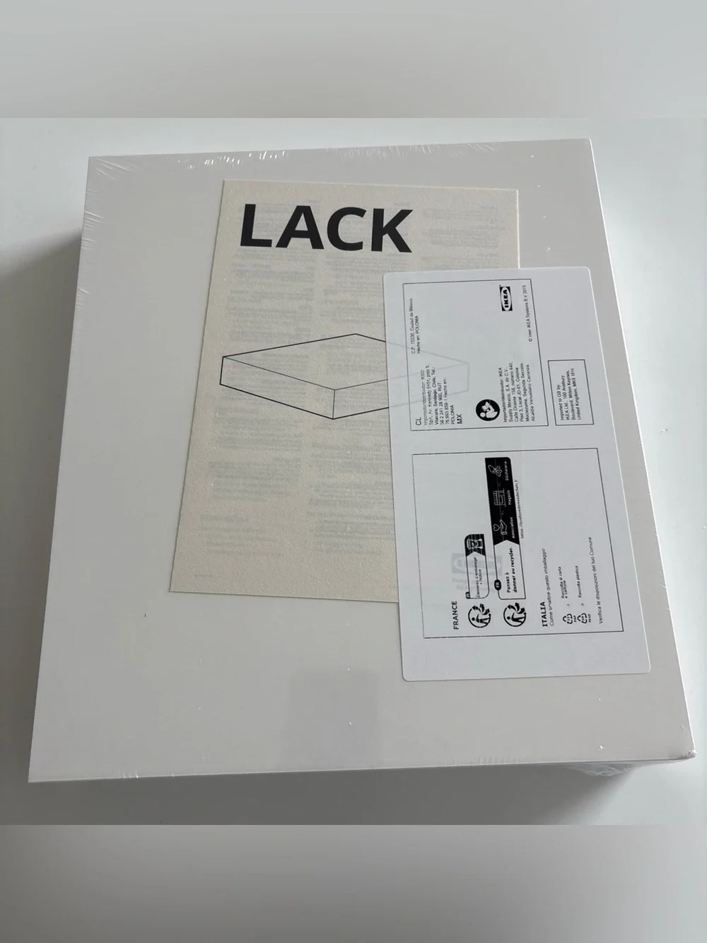 IKEA lack wall
